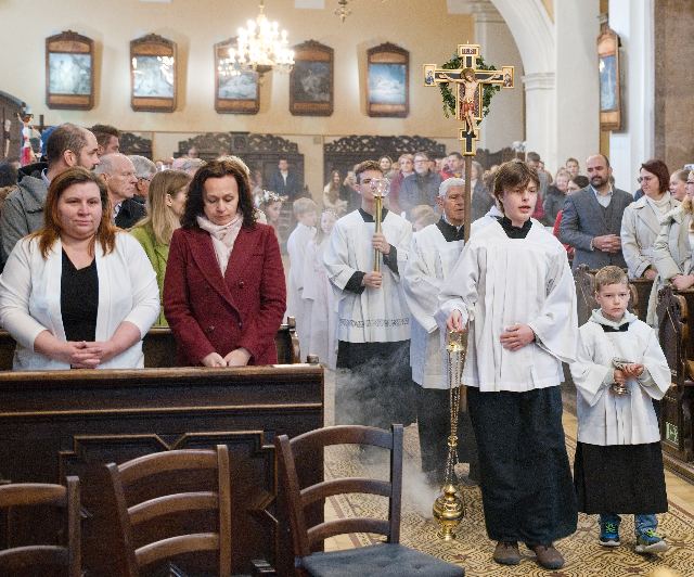 První svaté přijímání 2026