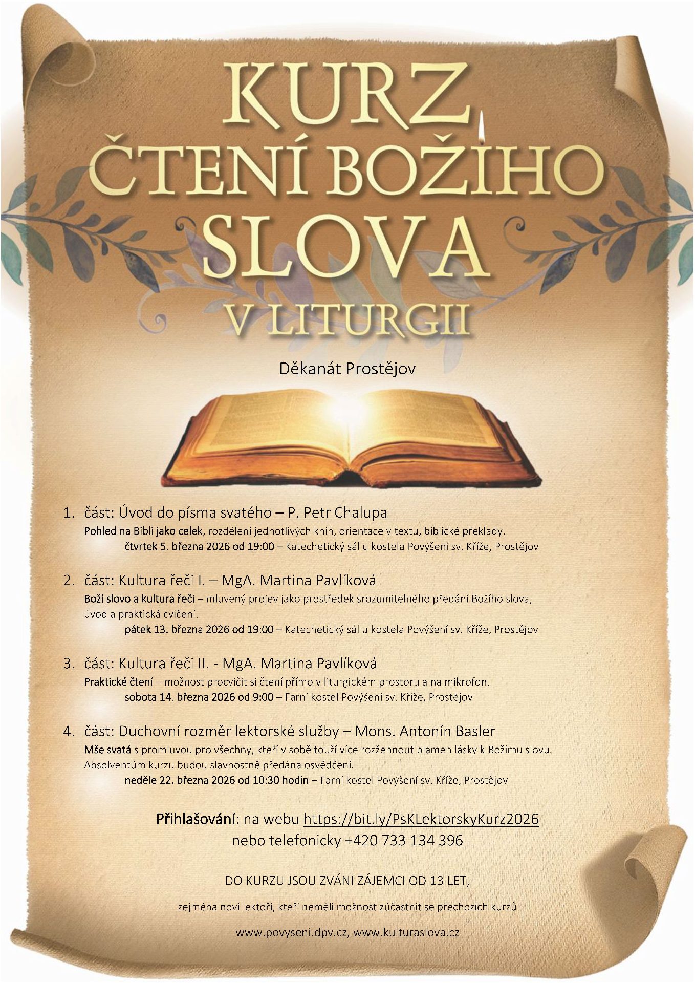 Kurz lektorů Božího slova