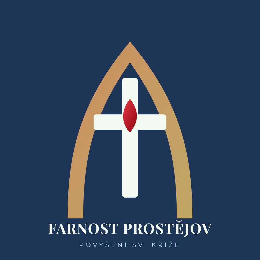 Logo farnosti Povýšení sv. Kříže Prostějov