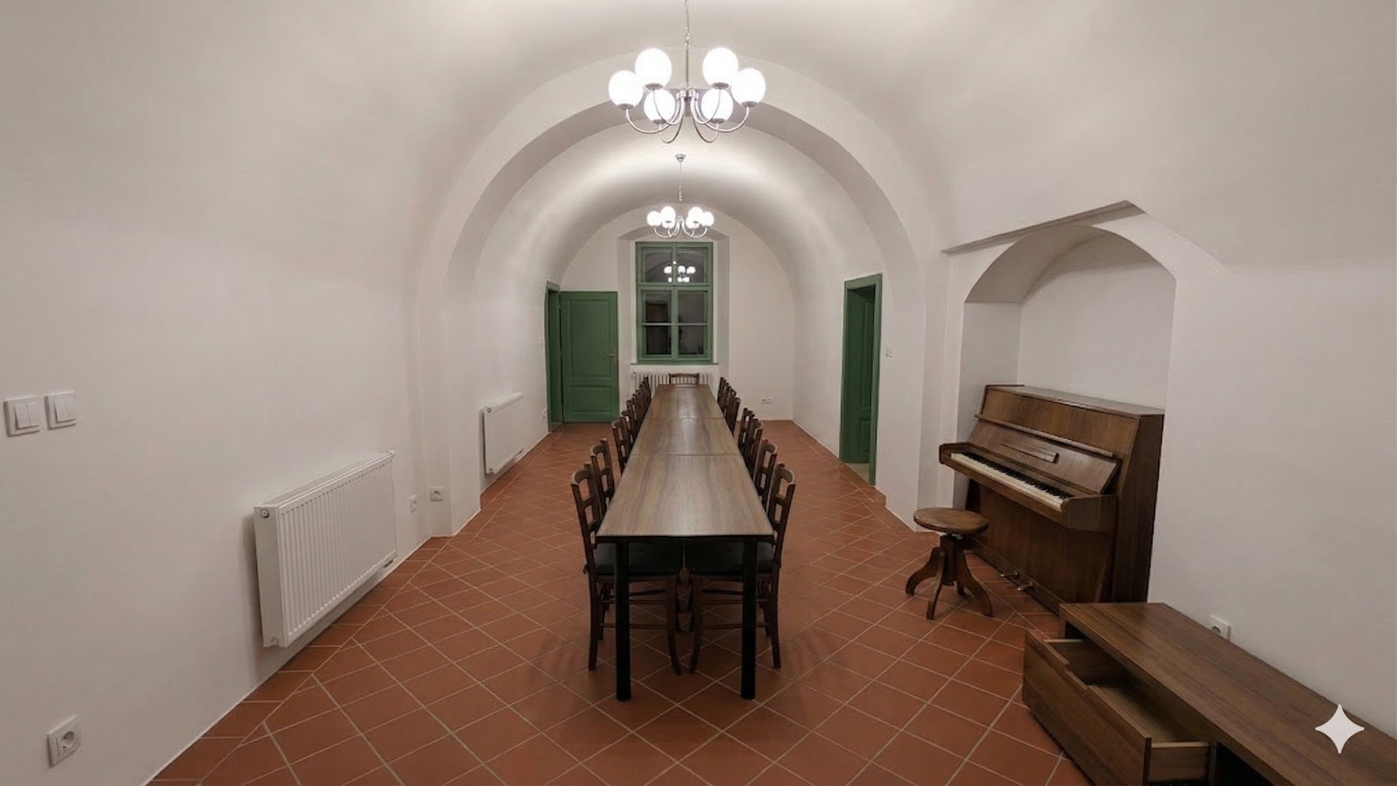 Rybárna — vizualizace po opravě